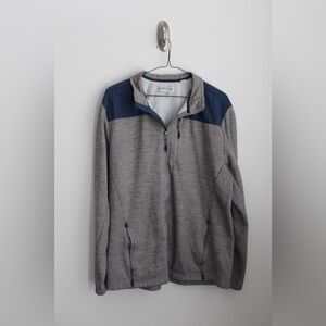 ORVIS | Men’s Thermal Blue + Gray Lightweight Jacket | Size Large